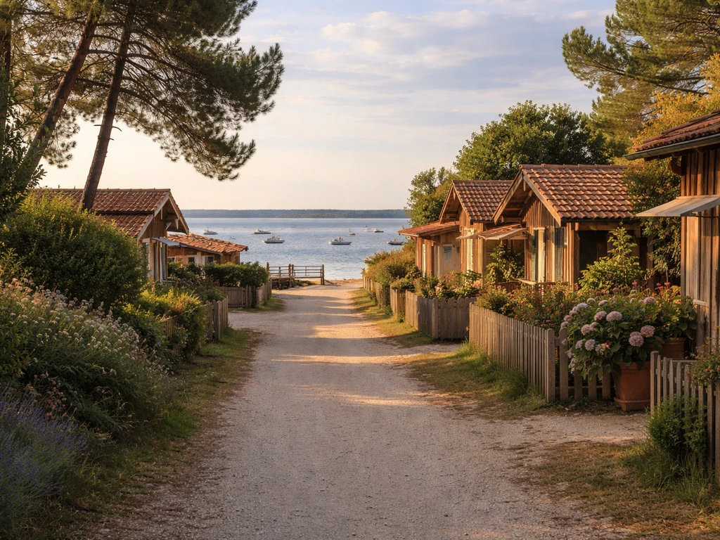 Village de l’Herbe Cap Ferret : carte et itinéraires
