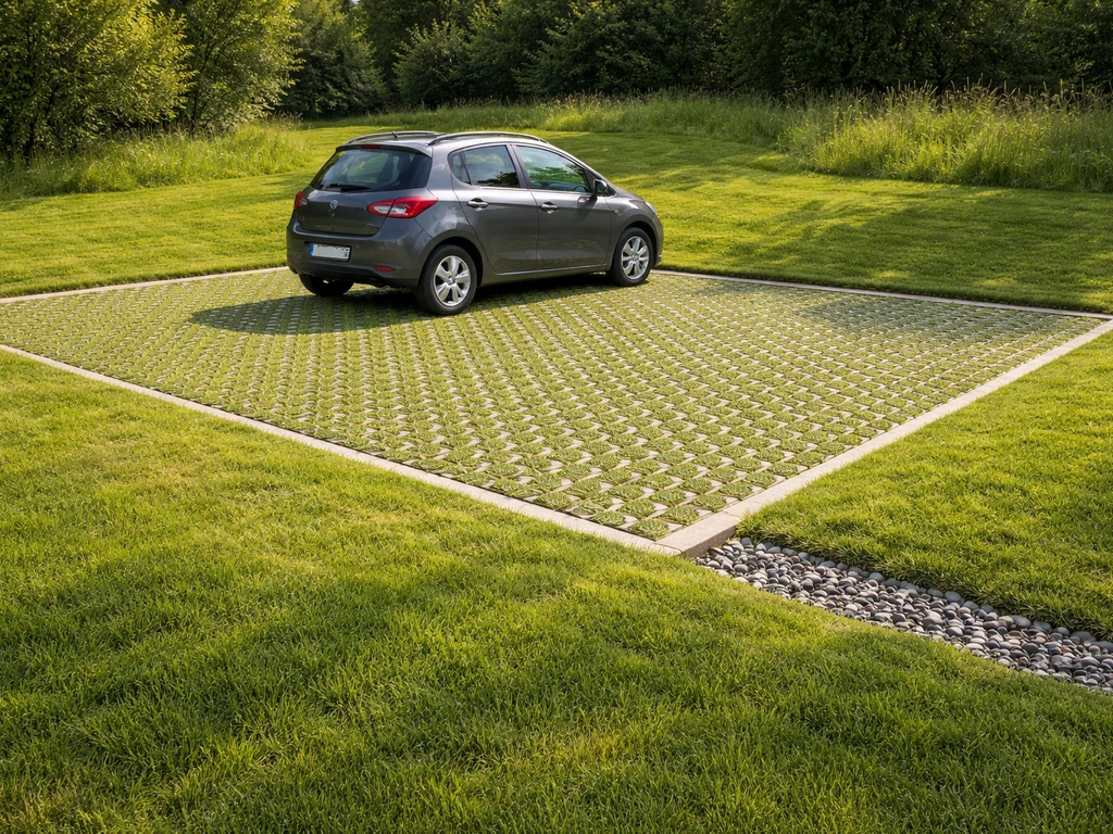 Parking sur herbe : réparer et aménager sans abîmer le gazon