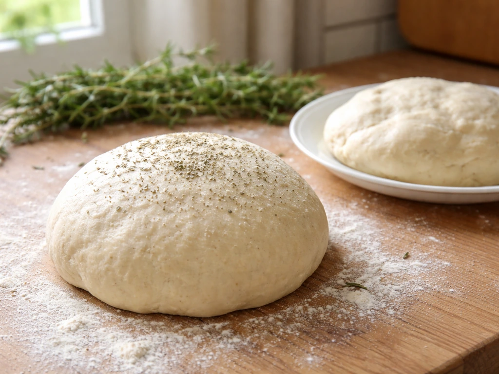 Pâte à pizza herbes de Provence : recette pas à pas
